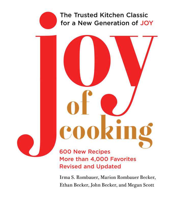 "Joy Of Cooking" By Irma S. Rombauer