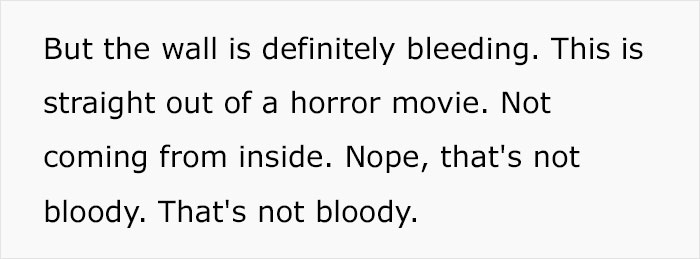 Woman Records Her Efforts To Find Out What Is The Cause Of Her Bathroom Cabinet “Bleeding”, Asks The Internet For Help Woman Records Her Efforts To Find Out What Is The Cause Of Her Bathroom Cabinet “Bleeding”, Asks The Internet For Help
