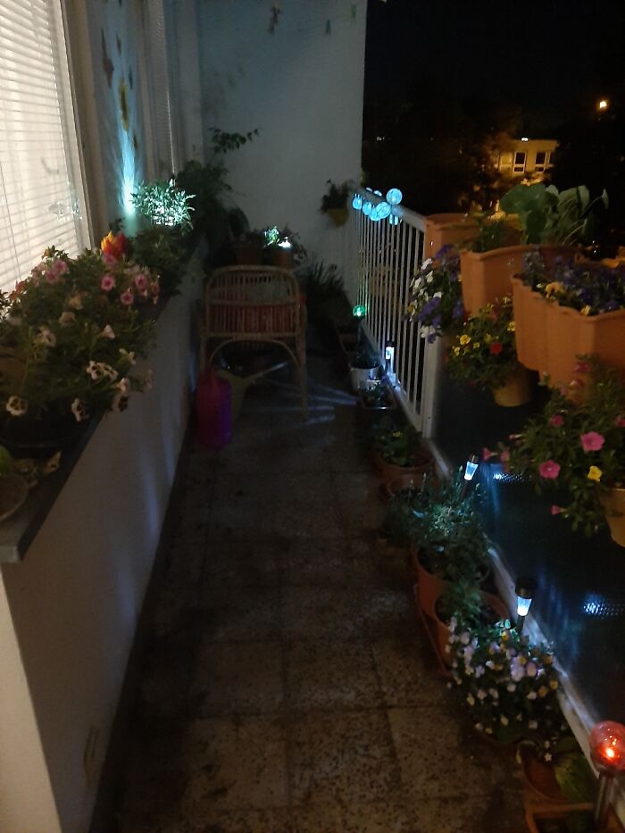 My Balcony At Night