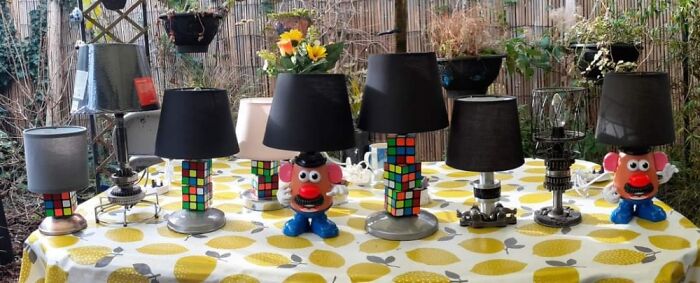 I'm Making Lamps To Keep Me Sane.