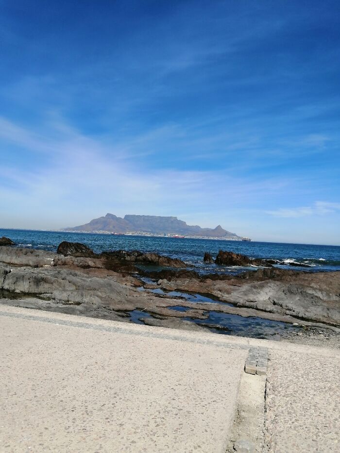 Bloubergstrand. Cape Town, South Africa