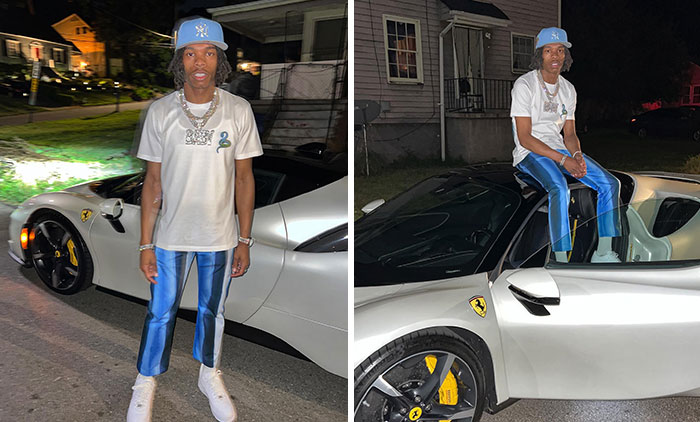 Lil Baby Knows How To Feel To Come To The Hood With Million Dollar Ferrari