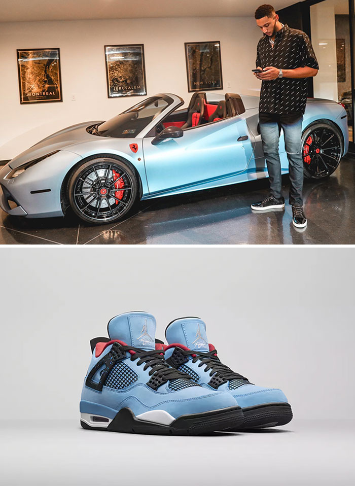 Ben Simmons Treats Himself By Purchasing A Custom, Air Jordan-Inspired Ferrari On His Birthday