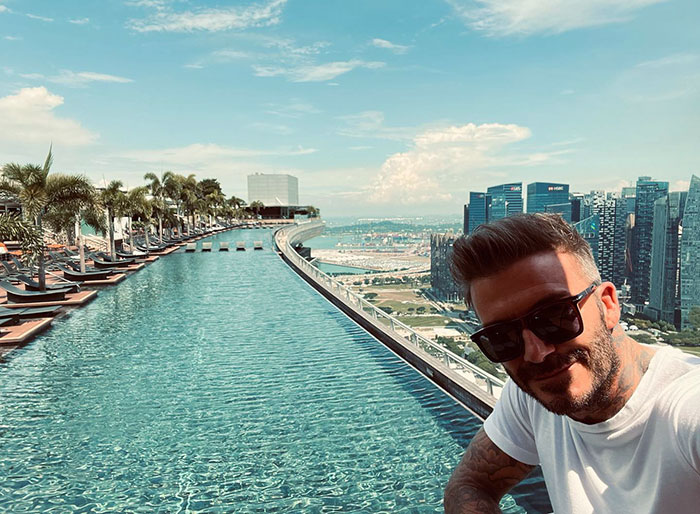 David Beckham's Luxurious Vacation