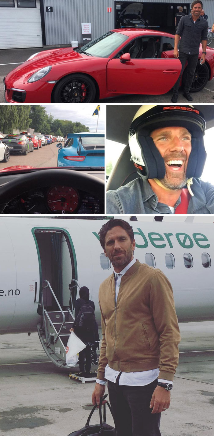 Swedish Ice Hockey Player Henrik Lundqvist Likes To Share Moments That Include Jet-Setting Around The Globe And Driving A Race Car