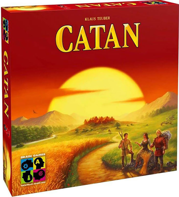 Picture of Settlers of Catan game box