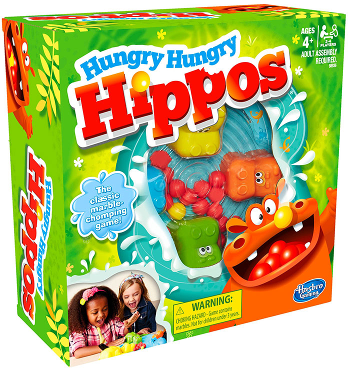 Picture of Hungry Hungry Hippos game box