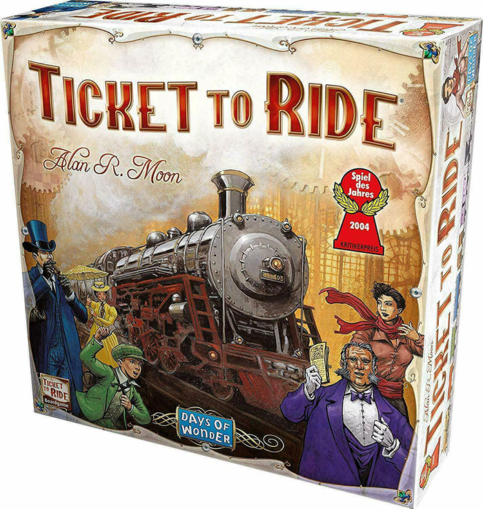 Picture of Ticket to Ride game box
