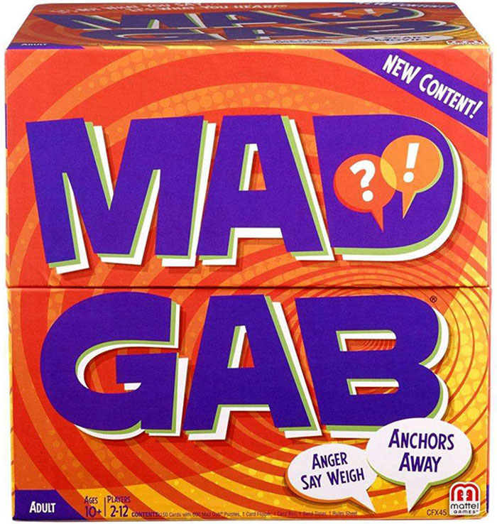 Picture of Mad Gab game box