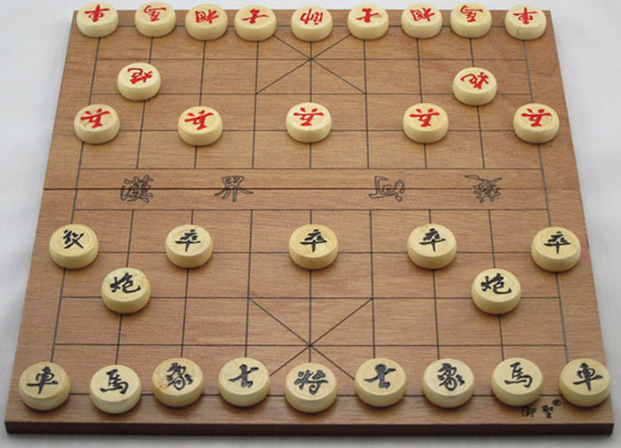 Picture of Xiangqi board game