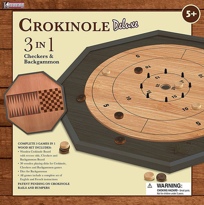 Picture of Crokinole game box
