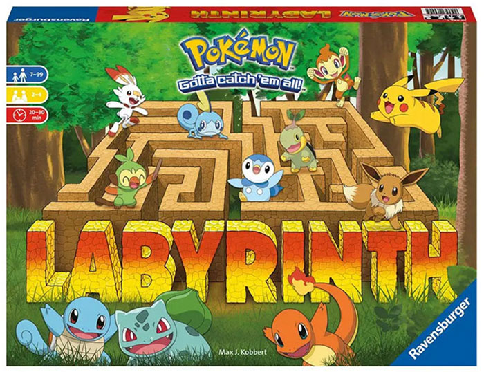 Picture of Pokemon Board Game Labyrinth game box