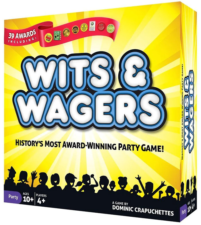 Picture of Wits and Wagers game box
