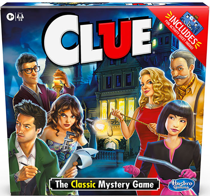 Picture of Clue game box