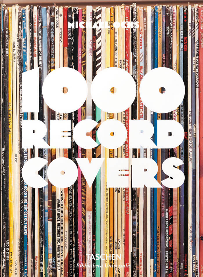 Book cover for "1000 Record Covers"