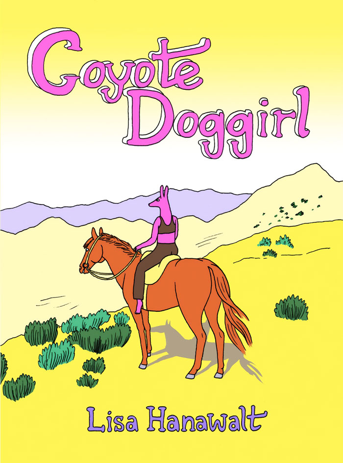 Book cover for "Coyote Doggirl"
