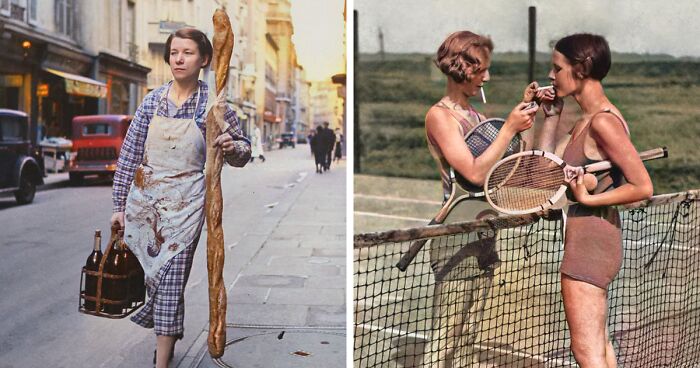 66 Historical Photos That Have Been Colorized, As Shared On The Vintage Stuff Twitter Account