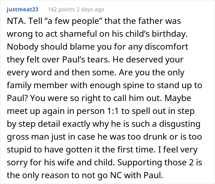 Guy Disgusted By Brother's Behavior At His Kid's Birthday Party Finally Calls Him Out, Asks If It Was Too Much Guy Disgusted By Brother's Behavior At His Kid's Birthday Party Finally Calls Him Out, Asks If It Was Too Much