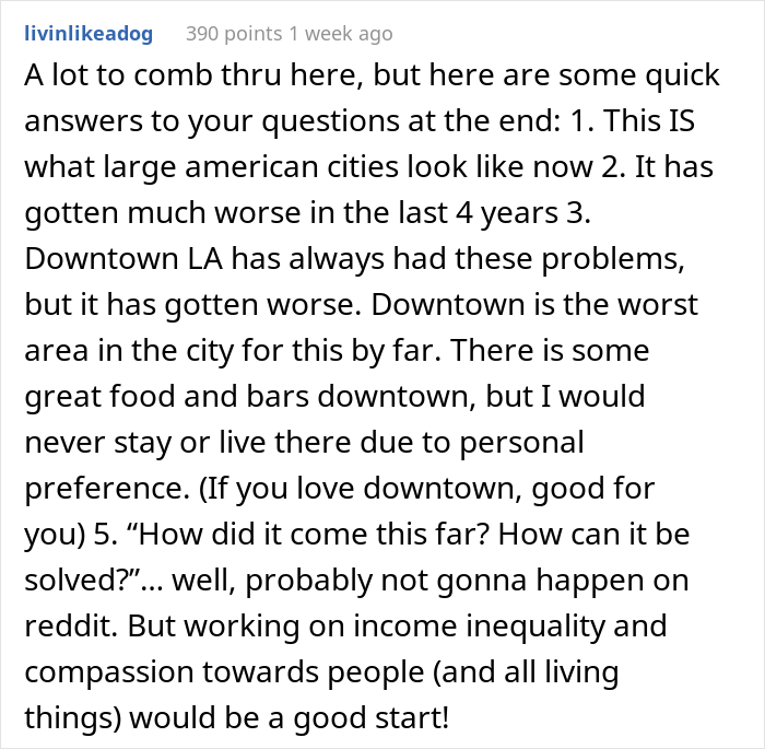 European Visits The USA For The First Time And Is Shocked And Disappointed By The Experience European Visits The USA For The First Time And Is Shocked And Disappointed By The Experience