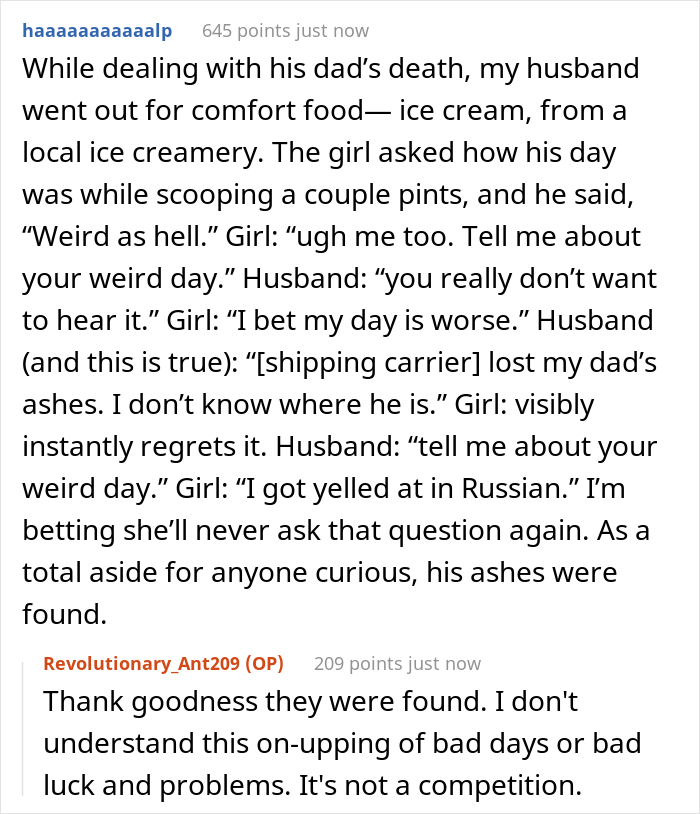 Woman Shares How She Had To Lie To A Stranger About Her Parents Recently Dying To Teach Him Not To Require Smiles From Women Woman Shares How She Had To Lie To A Stranger About Her Parents Recently Dying To Teach Him Not To Require Smiles From Women