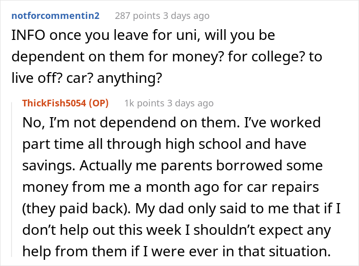 Woman Has Packed Uni Schedule But Her Parents Still Expect Her To Take Care Of Her Little Brother, Drama Ensues When She Refuses Woman Has Packed Uni Schedule But Her Parents Still Expect Her To Take Care Of Her Little Brother, Drama Ensues When She Refuses