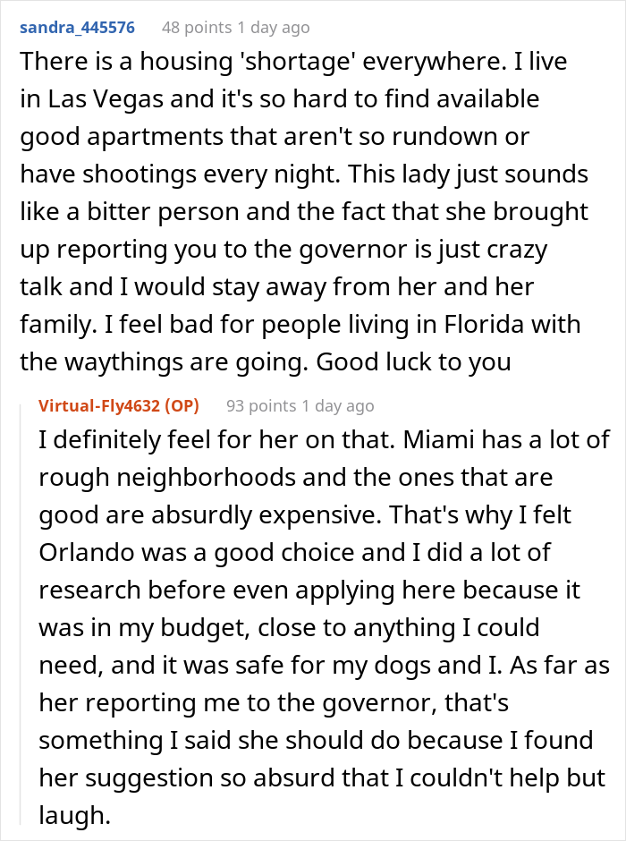 Guy Asks If He's A Jerk For Laughing In Neighbor's Face After She Suggested Swapping Apartments In All Seriousness Guy Asks If He's A Jerk For Laughing In Neighbor's Face After She Suggested Swapping Apartments In All Seriousness