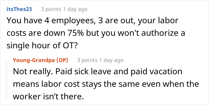 "Can't Approve Overtime? Ok": Employee Leaves Work During An Emergency Because Manager Wouldn't Approve His Overtime "Can't Approve Overtime? Ok": Employee Leaves Work During An Emergency Because Manager Wouldn't Approve His Overtime