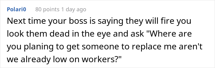 Boss Wants To Fire This Person Because They Don’t Want To Work More Than 60 Hours A Week