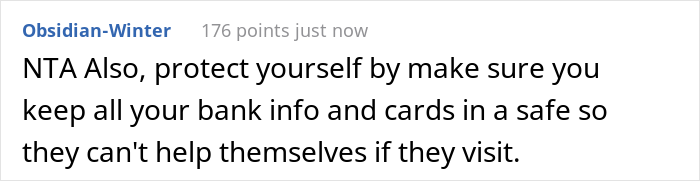 Daughter Is Upset Her Parents Only Listen To Her When They Need Money, So She Doesn't Give Them Any Despite Them Being Homeless Daughter Is Upset Her Parents Only Listen To Her When They Need Money, So She Doesn't Give Them Any Despite Them Being Homeless