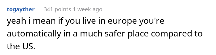 European Visits The USA For The First Time And Is Shocked And Disappointed By The Experience European Visits The USA For The First Time And Is Shocked And Disappointed By The Experience