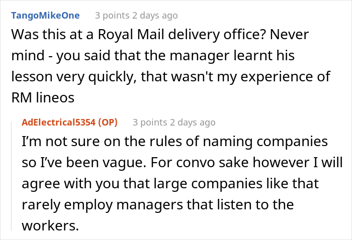 New Manager Demands Employees Do Things To The Letter, Worker Says He’ll Regret It But He Doesn’t Listen New Manager Demands Employees Do Things To The Letter, Worker Says He’ll Regret It But He Doesn’t Listen
