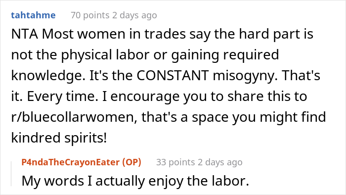 "I Just Lost It": Woodworker Of 8 Years Takes It Out On Sexist Client After He Questioned Her Professionalism