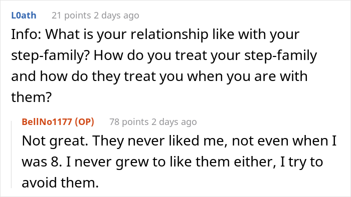 16 Y.O. Daughter Disappointed With Her Father As He Did Not Invite Her On His New Family's Paris Vacation, Gets Called A Jerk 16 Y.O. Daughter Disappointed With Her Father As He Did Not Invite Her On His New Family's Paris Vacation, Gets Called A Jerk