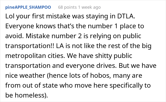 European Visits The USA For The First Time And Is Shocked And Disappointed By The Experience European Visits The USA For The First Time And Is Shocked And Disappointed By The Experience