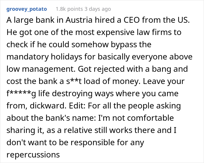 "As Soon As He Arrived, He Created Such A Toxic Environment": Person Shares Their Horrible Experience Working For An American Boss "As Soon As He Arrived, He Created Such A Toxic Environment": Person Shares Their Horrible Experience Working For An American Boss
