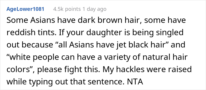 "AITA For Refusing To Dye My Daughter’s Hair Because Her School Complained?" "AITA For Refusing To Dye My Daughter’s Hair Because Her School Complained?"