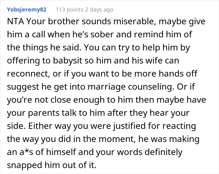 Guy Disgusted By Brother's Behavior At His Kid's Birthday Party Finally Calls Him Out, Asks If It Was Too Much Guy Disgusted By Brother's Behavior At His Kid's Birthday Party Finally Calls Him Out, Asks If It Was Too Much