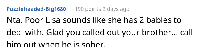 Guy Disgusted By Brother's Behavior At His Kid's Birthday Party Finally Calls Him Out, Asks If It Was Too Much Guy Disgusted By Brother's Behavior At His Kid's Birthday Party Finally Calls Him Out, Asks If It Was Too Much