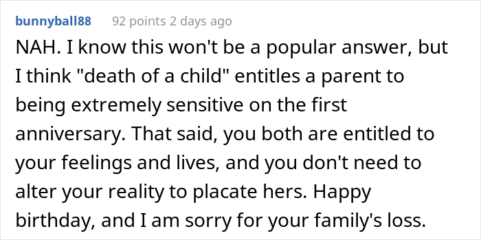 Woman Celebrates Her Birthday Even Though It’s On The Same Date As Her Nephew’s 1-Year Death Anniversary, Family Drama Ensues Woman Celebrates Her Birthday Even Though It’s On The Same Date As Her Nephew’s 1-Year Death Anniversary, Family Drama Ensues