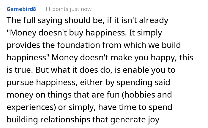 People Online Express If They Really Think Money Could Buy Happiness After Someone Points Out That It Would At Least Solve 99% Of Their Problems People Online Express If They Really Think Money Could Buy Happiness After Someone Points Out That It Would At Least Solve 99% Of Their Problems
