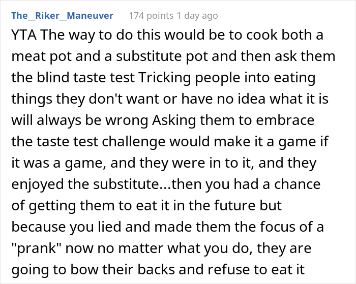 "My Son And Husband Always Turn Up Their Noses At Meat Alternatives": Woman Serves Fake Meat To See If They Actually Hate It "My Son And Husband Always Turn Up Their Noses At Meat Alternatives": Woman Serves Fake Meat To See If They Actually Hate It