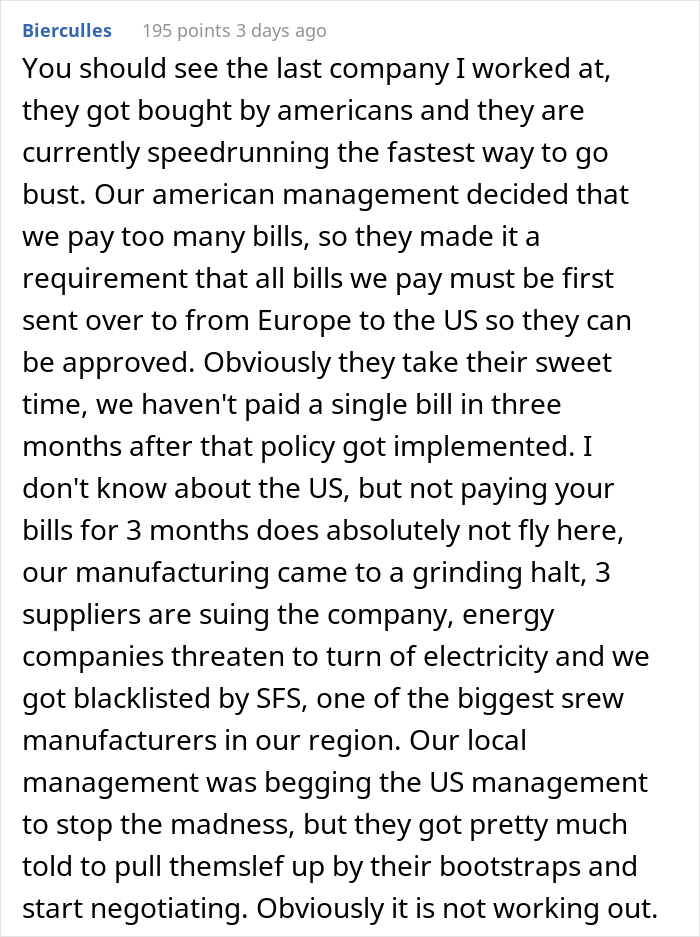 "As Soon As He Arrived, He Created Such A Toxic Environment": Person Shares Their Horrible Experience Working For An American Boss "As Soon As He Arrived, He Created Such A Toxic Environment": Person Shares Their Horrible Experience Working For An American Boss