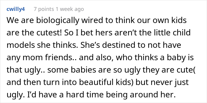 Mom Of 'Perfect' Kids Can't Lie To Cousin Saying Her Baby Is Not 'The Ugliest', Asks For Advice But Gets Blasted Instead Mom Of 'Perfect' Kids Can't Lie To Cousin Saying Her Baby Is Not 'The Ugliest', Asks For Advice But Gets Blasted Instead