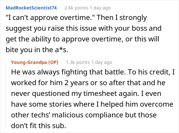 "Can't Approve Overtime? Ok": Employee Leaves Work During An Emergency Because Manager Wouldn't Approve His Overtime "Can't Approve Overtime? Ok": Employee Leaves Work During An Emergency Because Manager Wouldn't Approve His Overtime