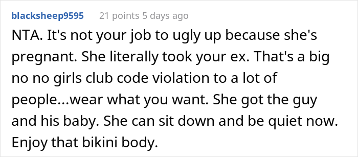 Mom And Sister Outraged When This Woman Refuses To Change Bikinis As Pregnant Sister Got Suddenly Jealous Mom And Sister Outraged When This Woman Refuses To Change Bikinis As Pregnant Sister Got Suddenly Jealous