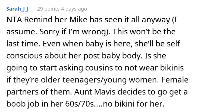 Mom And Sister Outraged When This Woman Refuses To Change Bikinis As Pregnant Sister Got Suddenly Jealous Mom And Sister Outraged When This Woman Refuses To Change Bikinis As Pregnant Sister Got Suddenly Jealous