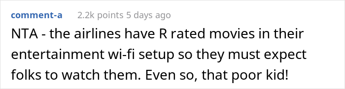 Kid Secretly Watches Deadpool On Another Passenger's Screen, Gets Scared And Starts Crying, Mom Loses It Kid Secretly Watches Deadpool On Another Passenger's Screen, Gets Scared And Starts Crying, Mom Loses It