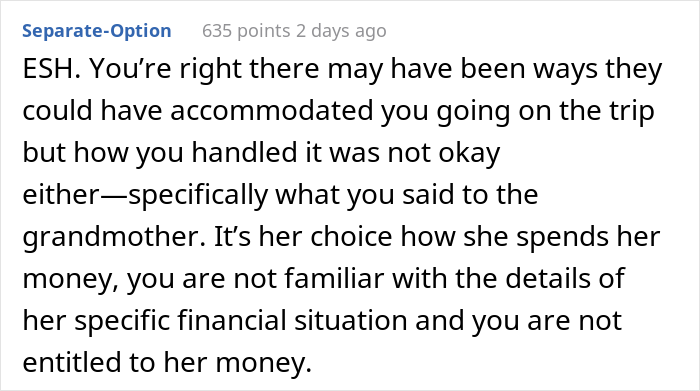 16 Y.O. Daughter Disappointed With Her Father As He Did Not Invite Her On His New Family's Paris Vacation, Gets Called A Jerk 16 Y.O. Daughter Disappointed With Her Father As He Did Not Invite Her On His New Family's Paris Vacation, Gets Called A Jerk