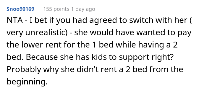 Guy Asks If He's A Jerk For Laughing In Neighbor's Face After She Suggested Swapping Apartments In All Seriousness