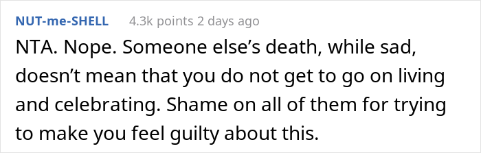 Woman Celebrates Her Birthday Even Though It’s On The Same Date As Her Nephew’s 1-Year Death Anniversary, Family Drama Ensues Woman Celebrates Her Birthday Even Though It’s On The Same Date As Her Nephew’s 1-Year Death Anniversary, Family Drama Ensues